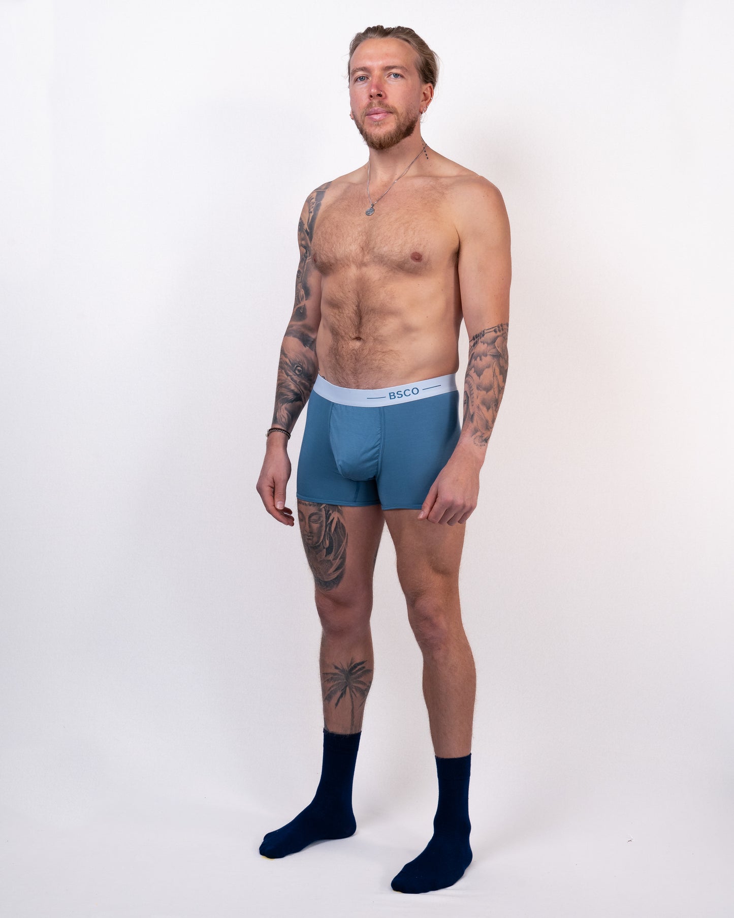 Bamboo Support Fit Blue