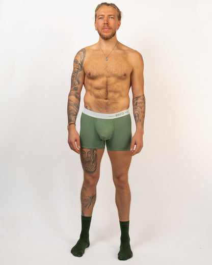 Bamboo Support Fit Green