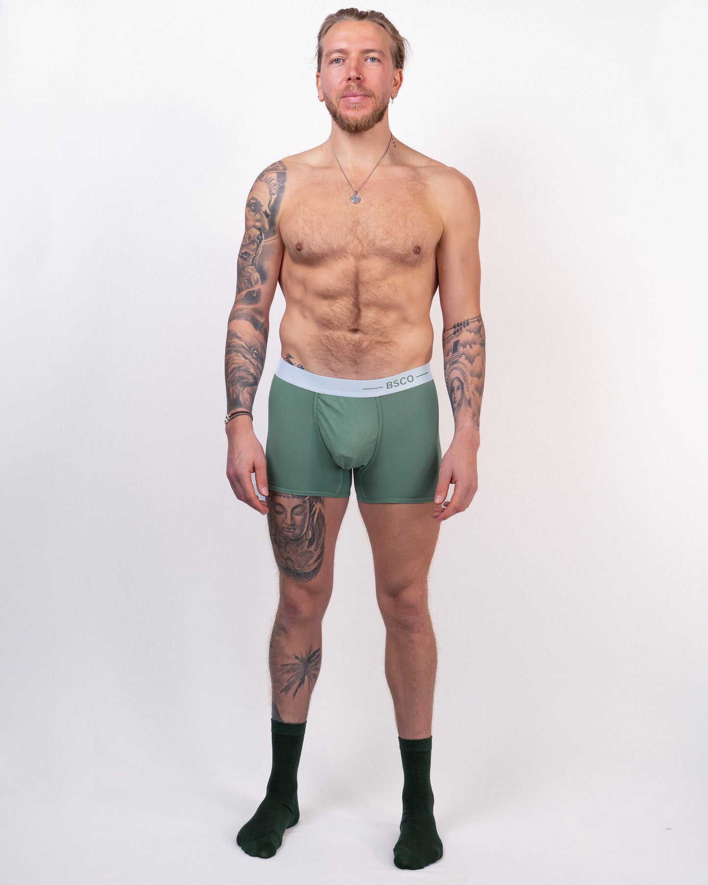 Bamboo Support Fit Green